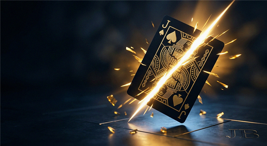 Interface de jogo de casino online colorida com cartas e fichas